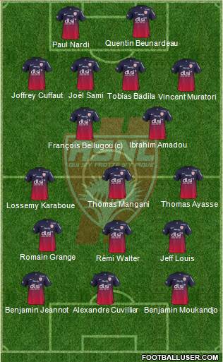 A.S. Nancy Lorraine Formation 2014