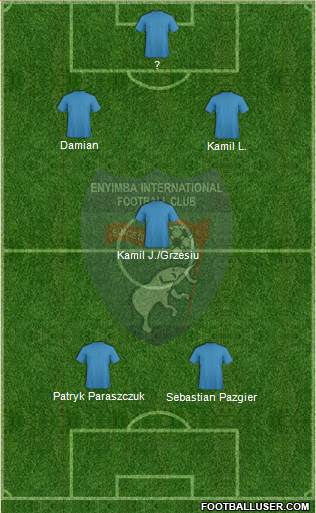 Enyimba International Football Club Formation 2014