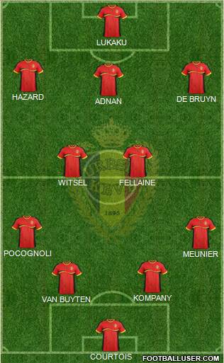 Belgium Formation 2014