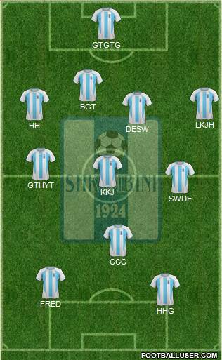 KS Shkumbini Peqin Formation 2014