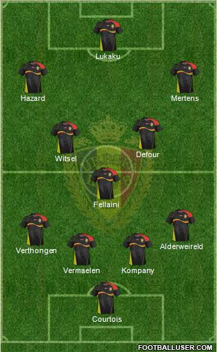 Belgium Formation 2014