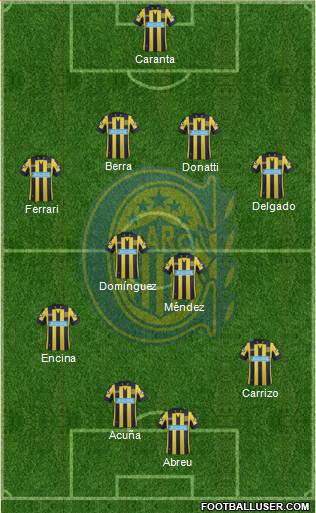 Rosario Central Formation 2014