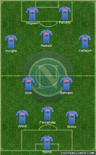 Napoli Formation 2014