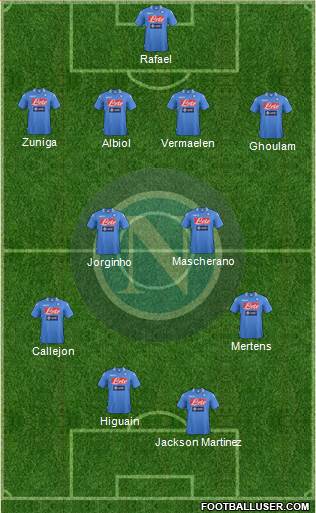 Napoli Formation 2014