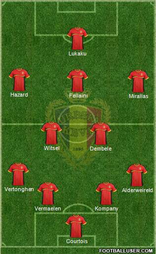Belgium Formation 2014