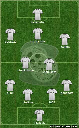 FC Zestafoni Formation 2014