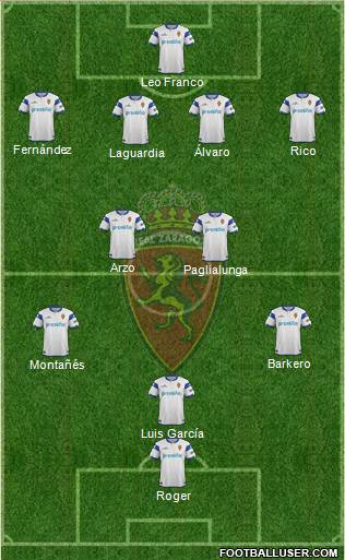R. Zaragoza S.A.D. Formation 2014