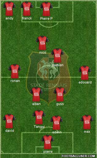 Stade Rennais Football Club Formation 2014