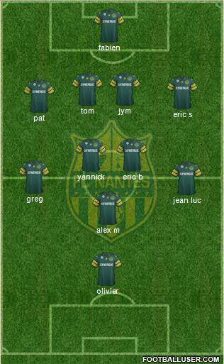 FC Nantes Formation 2014