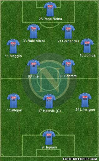 Napoli Formation 2014