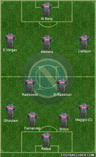 Napoli Formation 2014