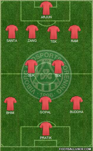 Viborg Fodsports Forening Formation 2014