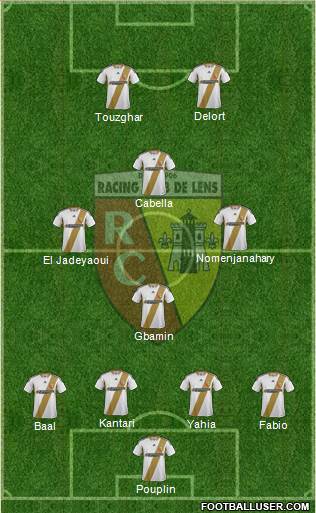 Racing Club de Lens Formation 2014