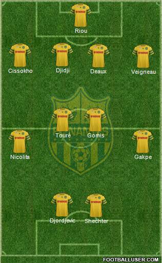 FC Nantes Formation 2014