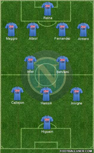 Napoli Formation 2014