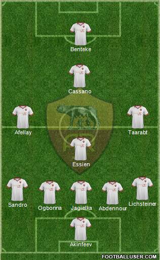 AS Roma Formation 2014