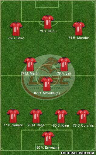 LOSC Lille Métropole Formation 2014