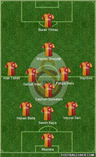 Galatasaray SK Formation 2014