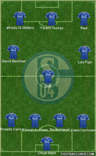 FC Schalke 04 Formation 2014