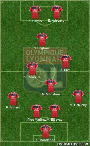Olympique Lyonnais Formation 2014