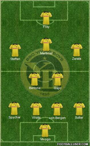 BSC Young Boys Formation 2014