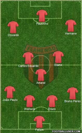 Flamengo EC de Arcoverde Formation 2014