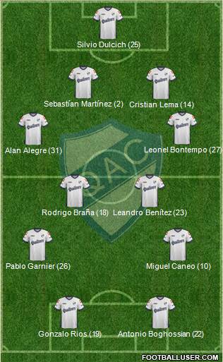 Quilmes Formation 2014