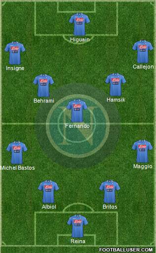 Napoli Formation 2014