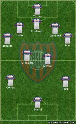San Lorenzo de Almagro Formation 2014