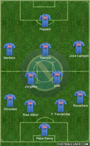 Napoli Formation 2014