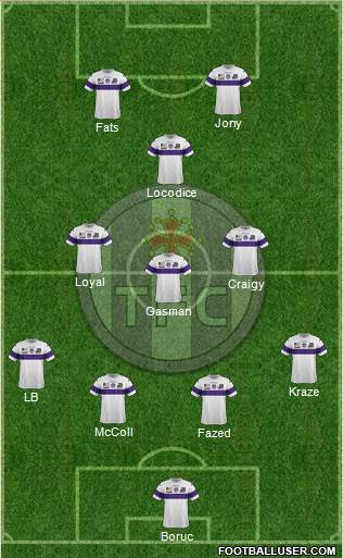 Toulouse Football Club Formation 2014