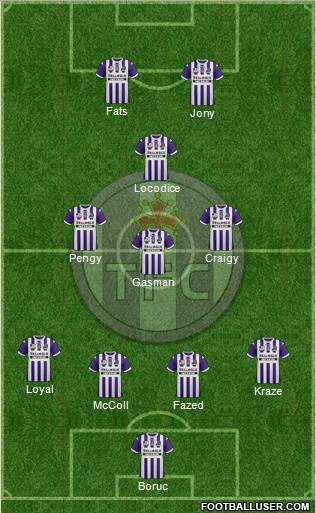 Toulouse Football Club Formation 2014