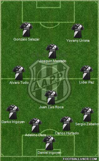 AA Ponte Preta Formation 2014