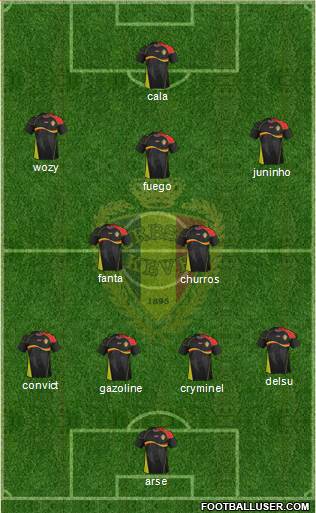 Belgium Formation 2014