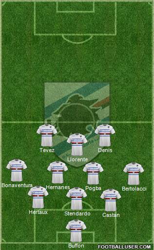 Sampdoria Formation 2014