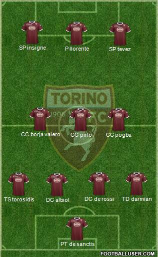 Torino Formation 2014