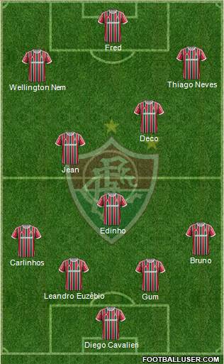 Fluminense FC Formation 2014