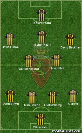 R. Zaragoza S.A.D. Formation 2014