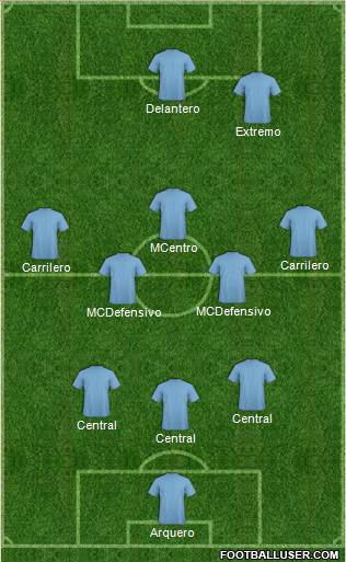 Manchester City Formation 2014