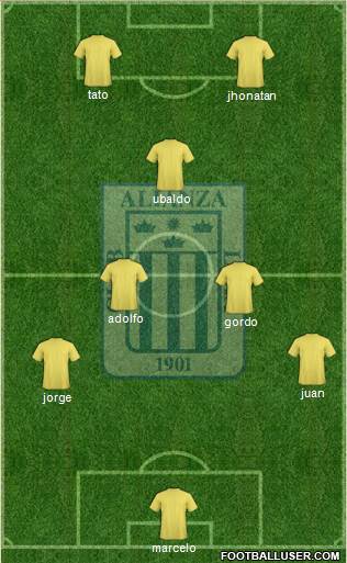 C Alianza Lima Formation 2014
