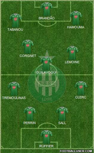 A.S. Saint-Etienne Formation 2014