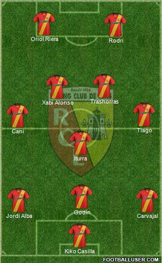 Racing Club de Lens Formation 2014