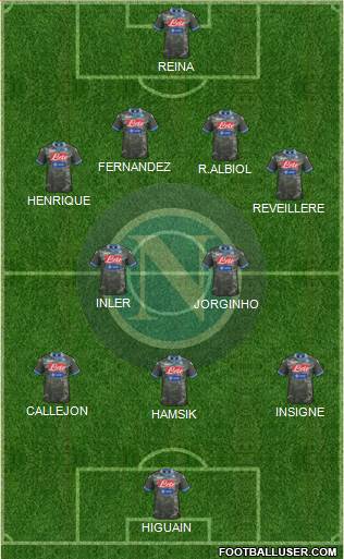 Napoli Formation 2014