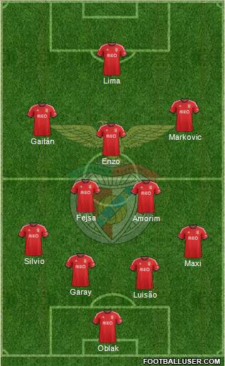 Sport Lisboa e Benfica - SAD Formation 2014
