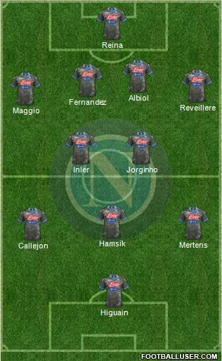 Napoli Formation 2014