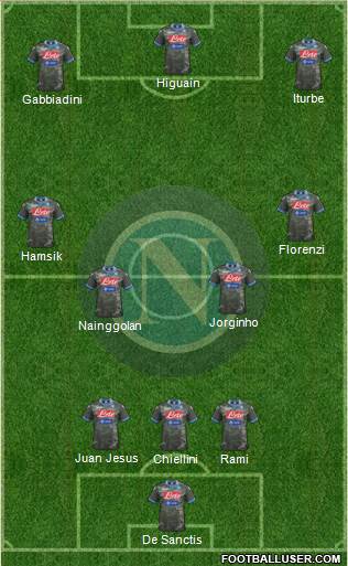 Napoli Formation 2014
