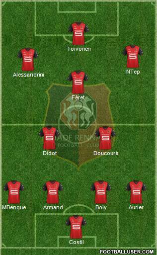 Stade Rennais Football Club Formation 2014