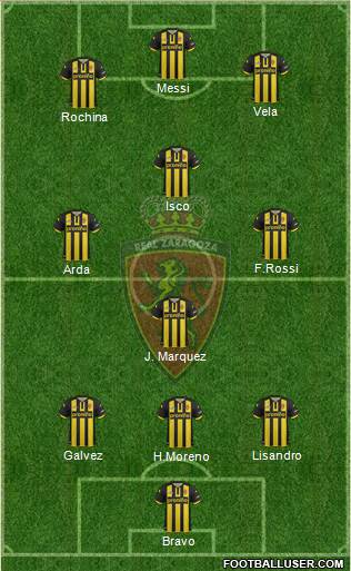 R. Zaragoza S.A.D. Formation 2014