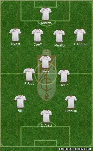 Granada C.F. Formation 2014