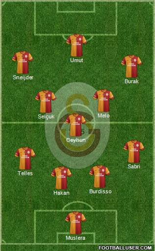 Galatasaray SK Formation 2014